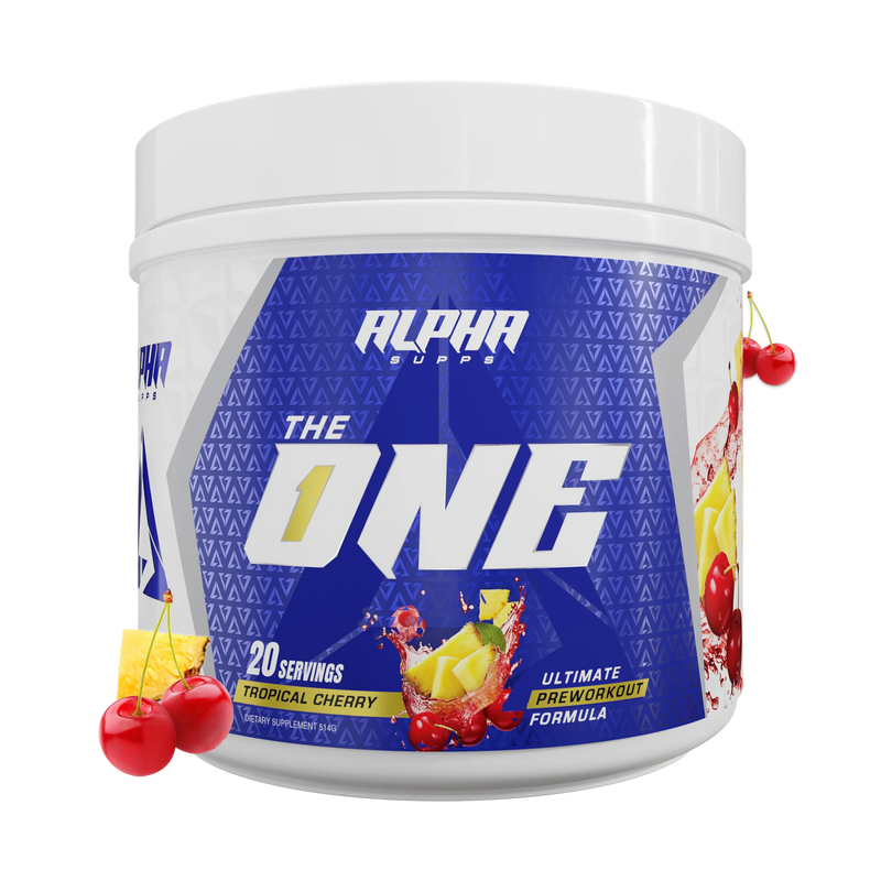 Alpha Supps THE ONE | PRE-WORKOUT HIGH PERFORMANCE PRE-WORKOUT by Alpha Supps