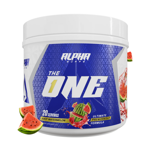 THE ONE | PRE-WORKOUT HIGH PERFORMANCE PRE-WORKOUT by Alpha Supps