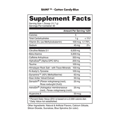 BAMF High Stimulant Nootropic Pre-Workout