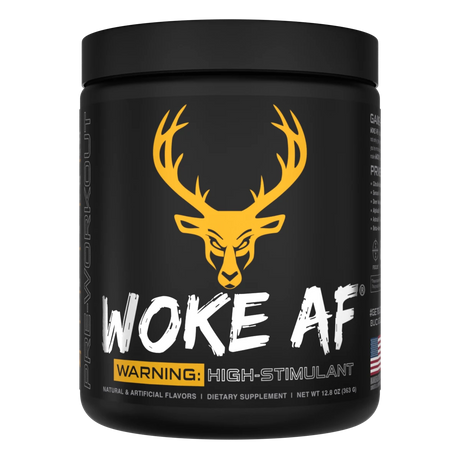 Woke AF - High Stimulant Pre-Workout by Bucked Up