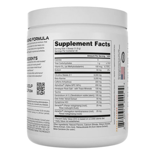 Woke AF All Natural Pre-Workout by Bucked Up Supplements | High-Stimulant Energy, Intense Pump & Laser Focus | Sugar-Free, Keto-Friendly – CompleteHealthShop.com