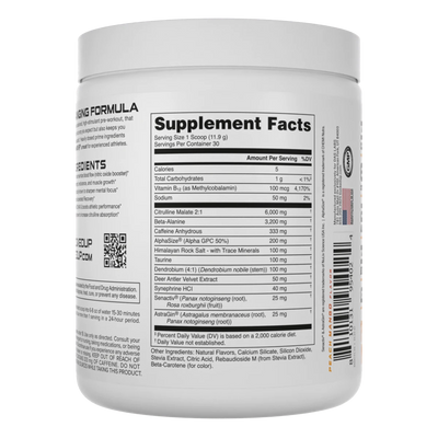 Woke AF All Natural Pre-Workout by Bucked Up Supplements | High-Stimulant Energy, Intense Pump & Laser Focus | Sugar-Free, Keto-Friendly – CompleteHealthShop.com