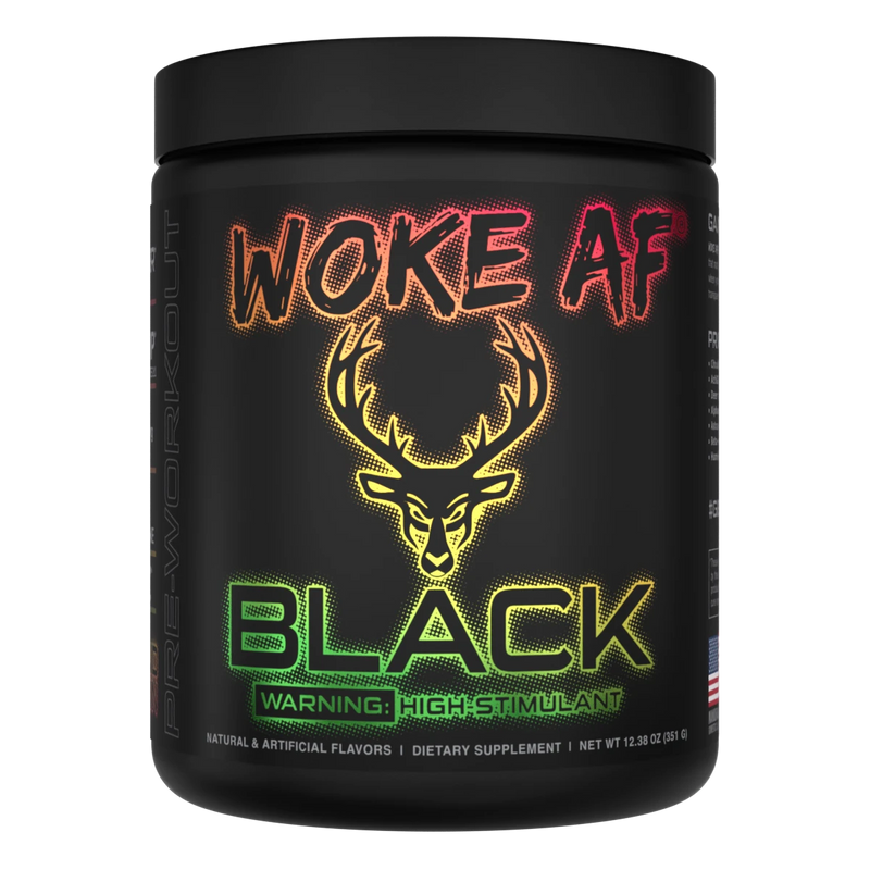 Bucked Up Woke AF Pre-Workout — High-Stim Energy, Pump & Focus (30 Servings)