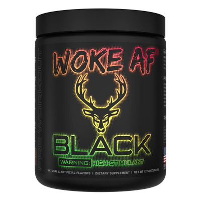 Bucked Up Woke AF Pre-Workout — High-Stim Energy, Pump & Focus (30 Servings)