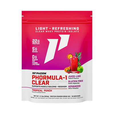 Phormula-1 Clear Protein Powder Shakes by 1StPhorm