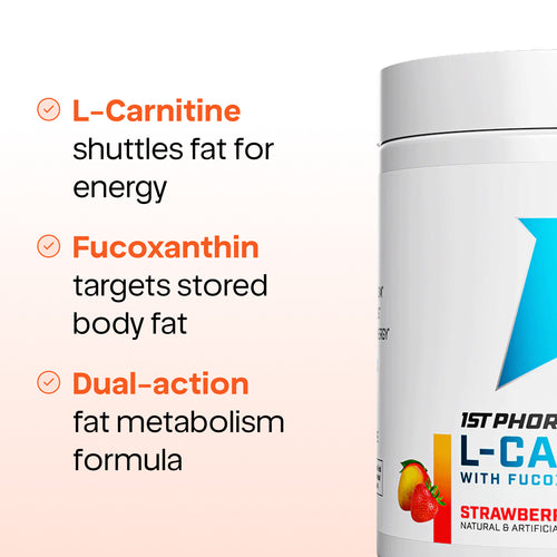 L-Carnitine w/ Fucoxanthin by 1stPhorm