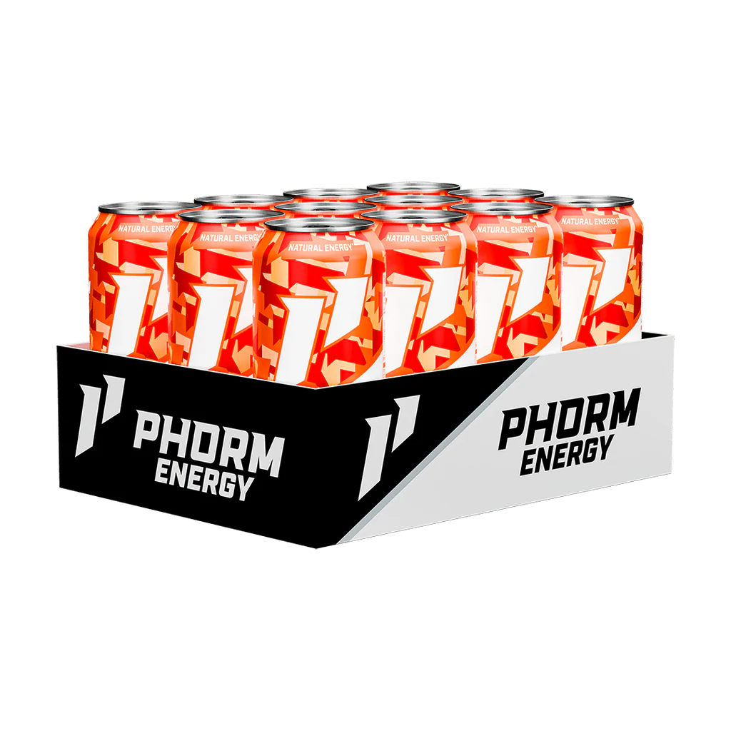 1st Phorm Energy – Sugar-Free 200 mg Natural Caffeine + Nootropics | 12‑Pack