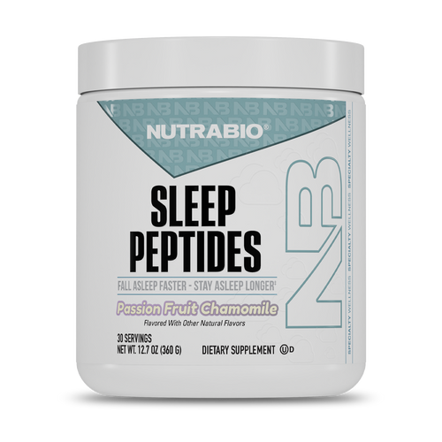 NutraBio Sleep Peptides - Passion Fruit Chamomile