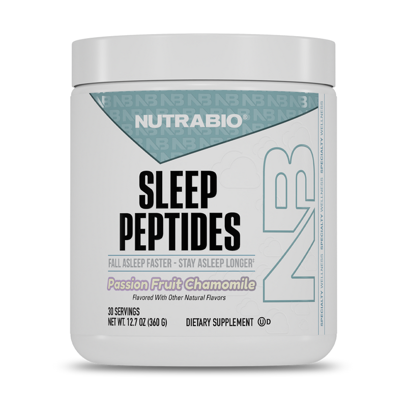 NutraBio Sleep Peptides - Passion Fruit Chamomile