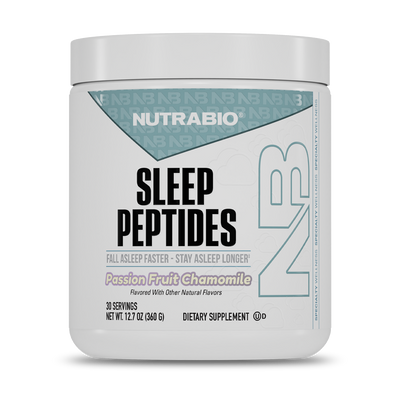 NutraBio Sleep Peptides - Passion Fruit Chamomile