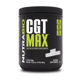 NutraBio CGT-MAX Powder- Creatine, Glutamine and Taurine to Support Muscle Recovery and Strength - 40 Servings