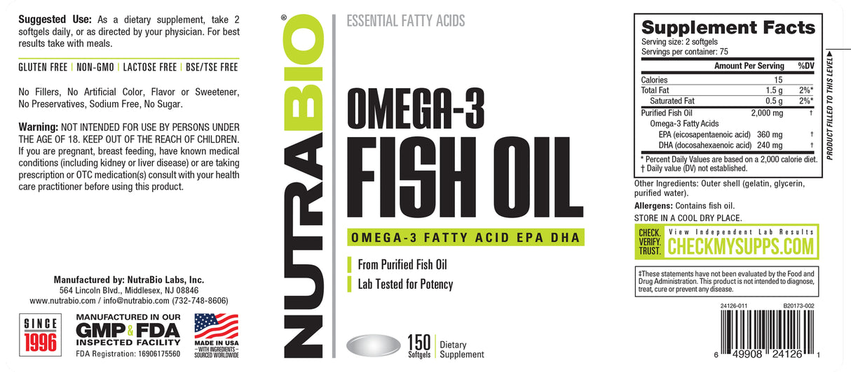 Omega 3 Fish Oil