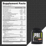 NutraBio PRE Workout Powder - Sustained Energy, Mental Focus, Endurance - Clinically Dosed Formula - Beta Alanine, Creatine, Caffeine, Electrolytes