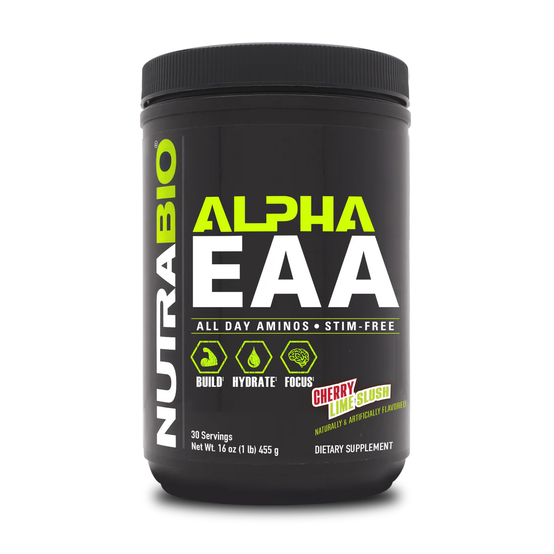 NutraBio Alpha EAA Hydration and Recovery Supplement - Full Spectrum EAA BCAA Matrix with Electrolytes, Nootropics, Coconut Water - Recovery, Energy, Focus, and Hydration Supplement