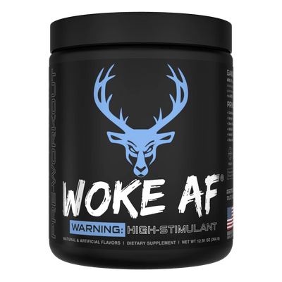 Bucked Up Woke AF Pre-Workout — High-Stim Energy, Pump & Focus (30 Servings)