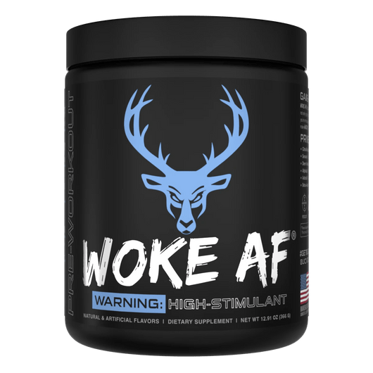 Bucked Up Woke AF Pre-Workout — High-Stim Energy, Pump & Focus (30 Servings)
