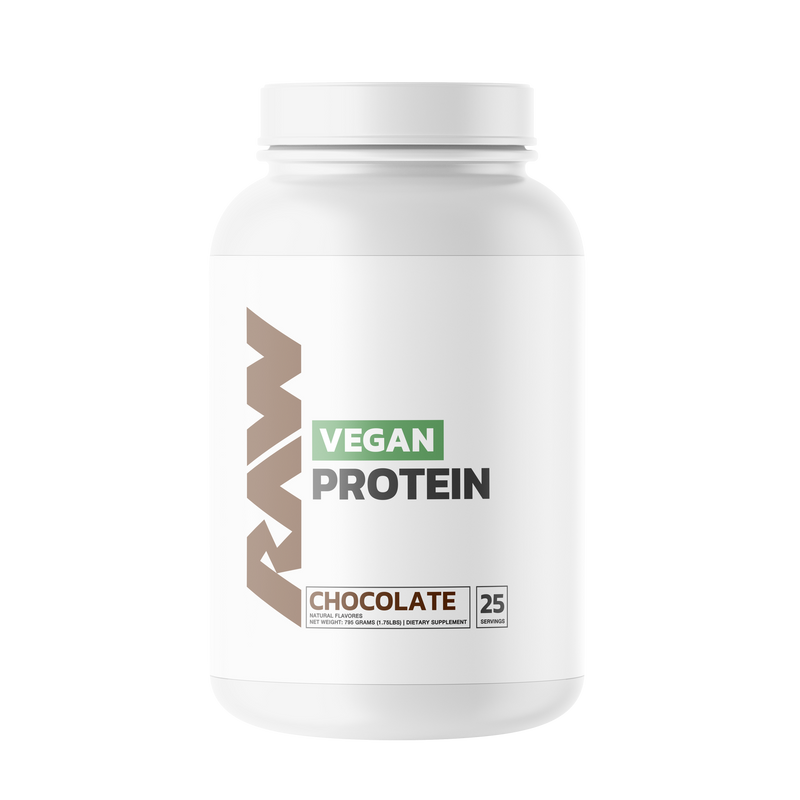 RAW VEGAN PROTEIN - 100% Plant Based Protein