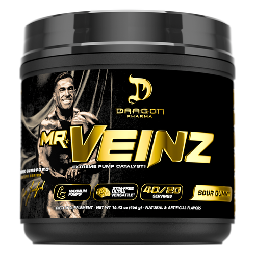 Mr. Veinz Pump Pre-Workout by Dragon Pharma
