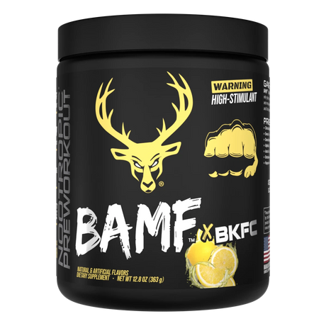 BAMF High Stimulant Nootropic Pre-Workout from Bucked Up