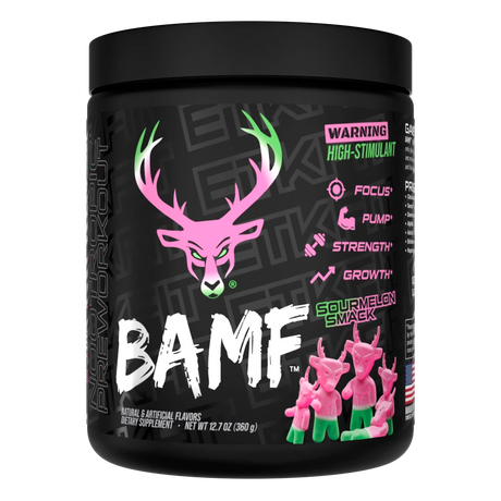 BAMF High Stimulant Nootropic Pre-Workout from Bucked Up