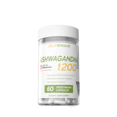 SelfEvolve Ashwagandha Root KSM-66 60vcap by SelfEvolve