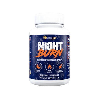 NIGHT BURN Night-time Sleep Aid & Burner by Alpha Lion