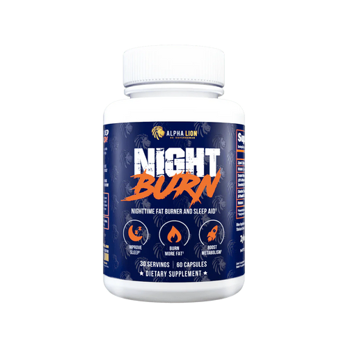 NIGHT BURN Night-time Sleep Aid & Burner by Alpha Lion