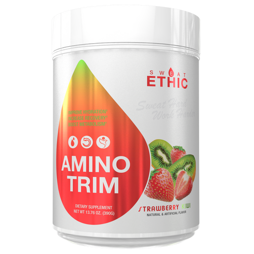 Amino Trim - BCAA + EAA Complex with Hydration by Sweat Ethic