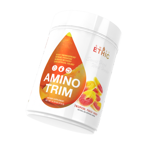 Amino Trim - BCAA + EAA Complex with Hydration by Sweat Ethic