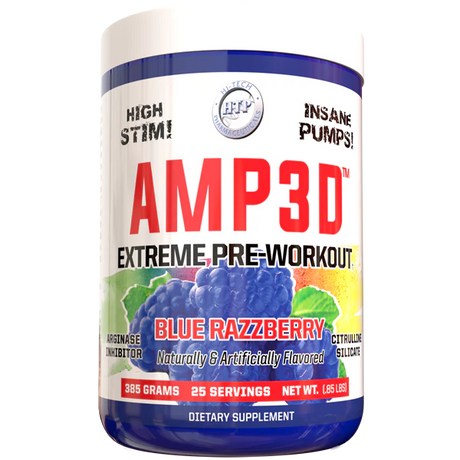 Amp3d Extreme Pre Workout - High Stimulant by Hi-Tech