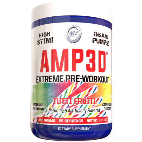 Amp3d Extreme Pre Workout - High Stimulant by Hi-Tech