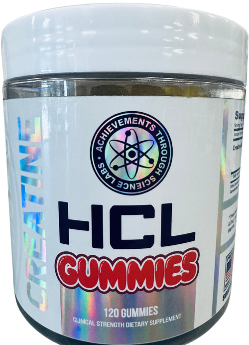 ATS Labs Creatine HCl Gummies – 3 g Clinically‑Dosed Creatine HCL, 0 Sugar