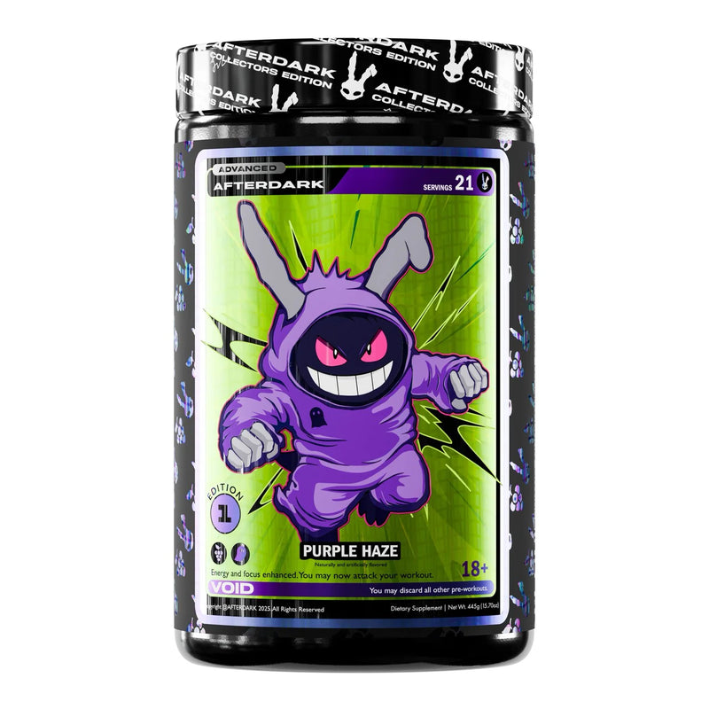 Inhuman Void by Afterdark Supplements | High-Stim Pre-Workout Powder