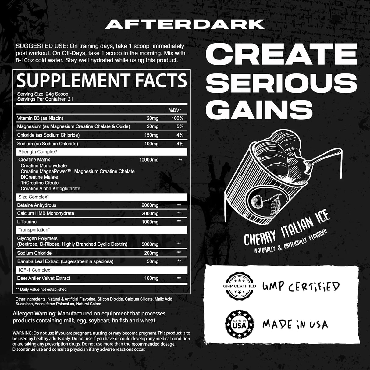 CREATION Creatine by AfterDark