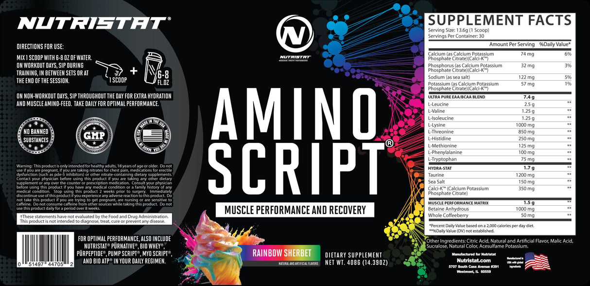 Amino Script by Nutristat