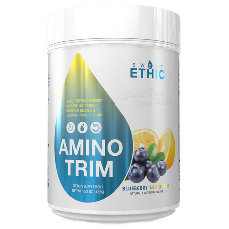 Amino Trim - BCAA + EAA Complex with Hydration by Sweat Ethic