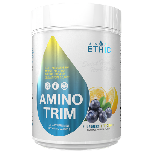 Amino Trim - BCAA + EAA Complex with Hydration by Sweat Ethic
