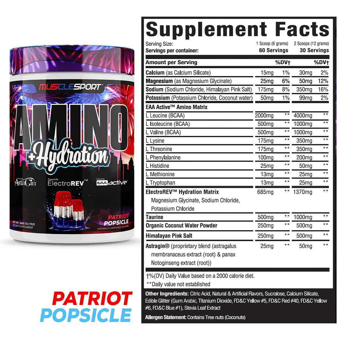 CREATINE + HYDRATION by Muscle Sport