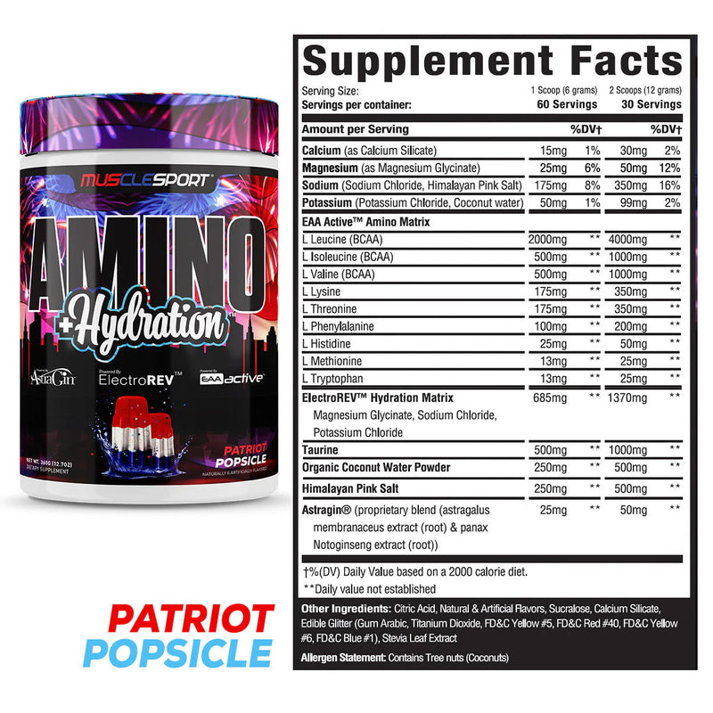 CREATINE + HYDRATION by Muscle Sport