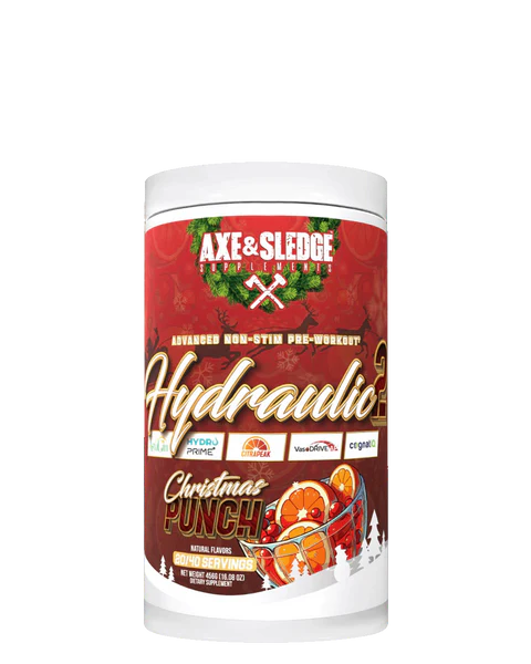 Axe & Sledge Supplements Hydraulic Stimulant-Free Pre-Workout Powder