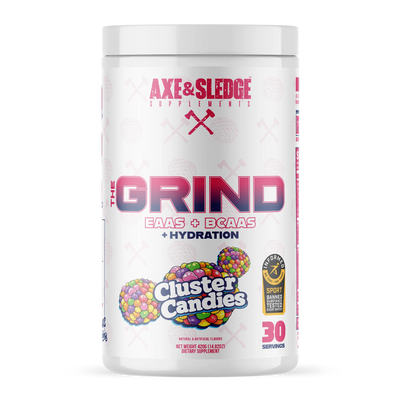 Axe & Sledge Supplements 'The Grind' EAAS +BCAAS + Hydration in Cluster Candies flavor