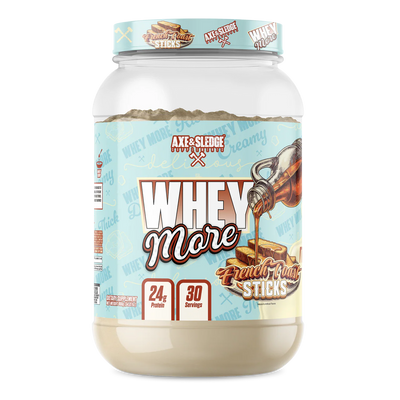 Axe & Sledge Whey More French Toast Sticks protein powder