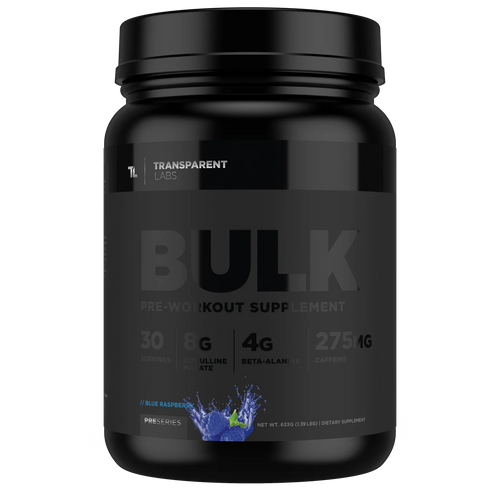 Bulk Black Pre-Workout by Transparent Labs