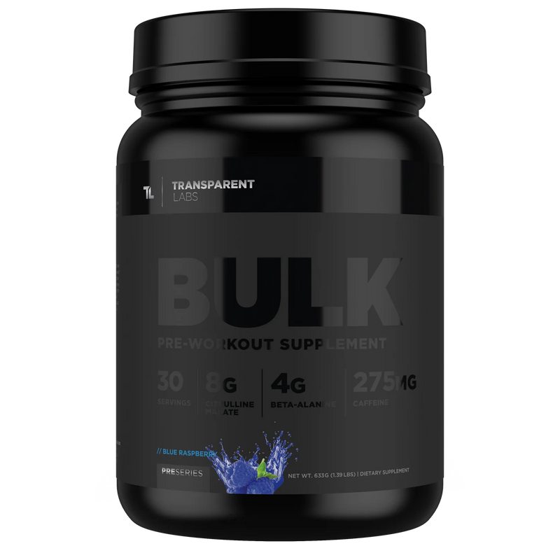 Bulk Black Pre-Workout by Transparent Labs