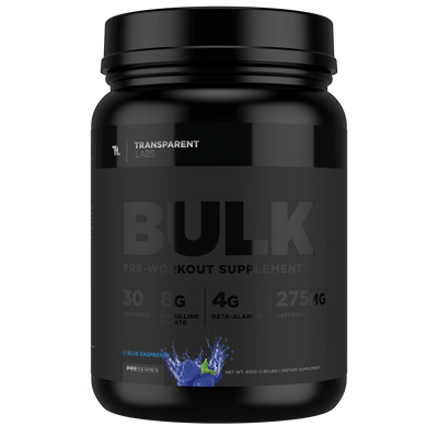 Bulk Black Pre-Workout by Transparent Labs