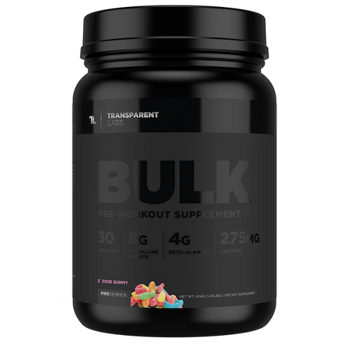 Bulk Black Pre-Workout by Transparent Labs