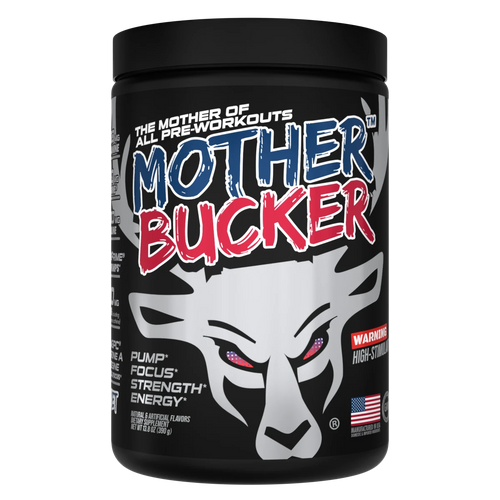 Bucked Up Mother Bucker Pre-workout Rocket Pop Flavor