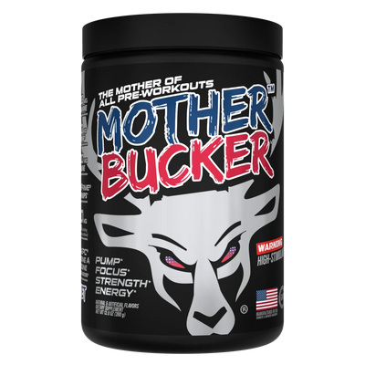 Bucked Up Mother Bucker Pre-workout Rocket Pop Flavor