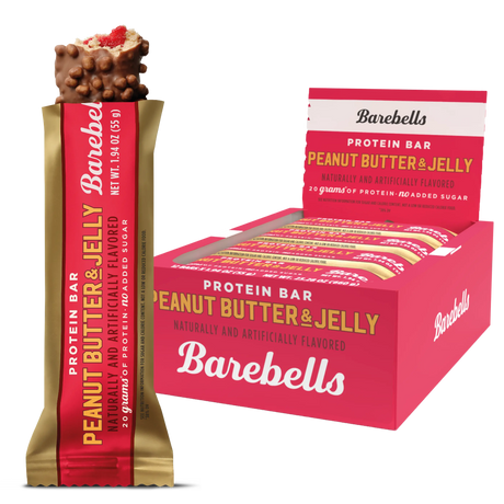 Barebells Peanut Butter & Jelly protein bars