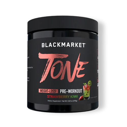 Blackmarket Tone Pre-workout supplement for women with carnitine and CLA